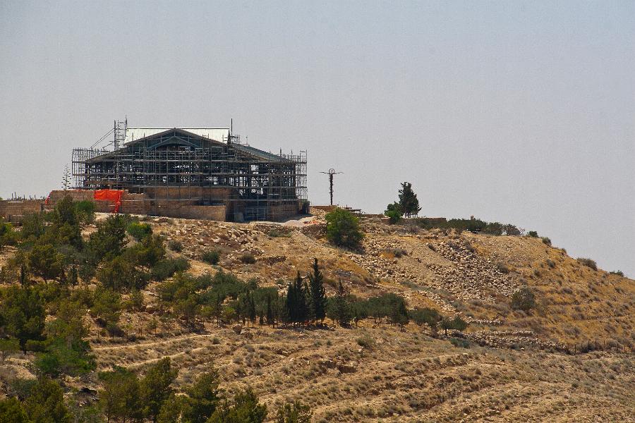 IMG_6750 copy.jpg - Mt Nebo, and church under construction